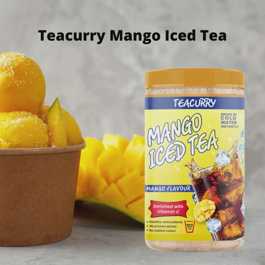 TEACURRY Mango Iced Tea Video