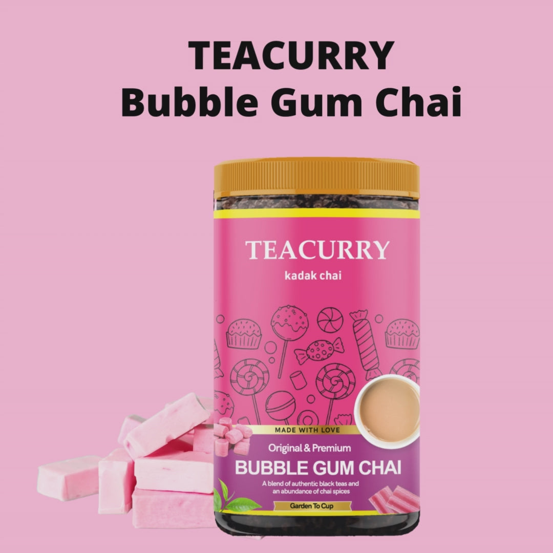 TEACURRY Bubble Gum Chai Video