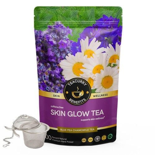 Teacurry Skin Glow Tea Pouch with Infuser