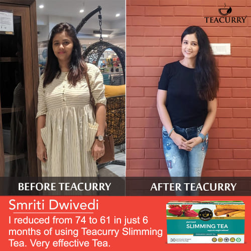 Teacurry Slimming Tea Before and After