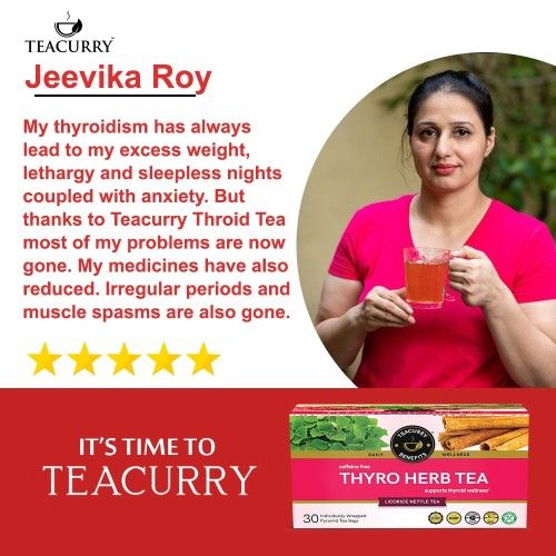 Teacurry Thyroid Support Tea Customers Feedback