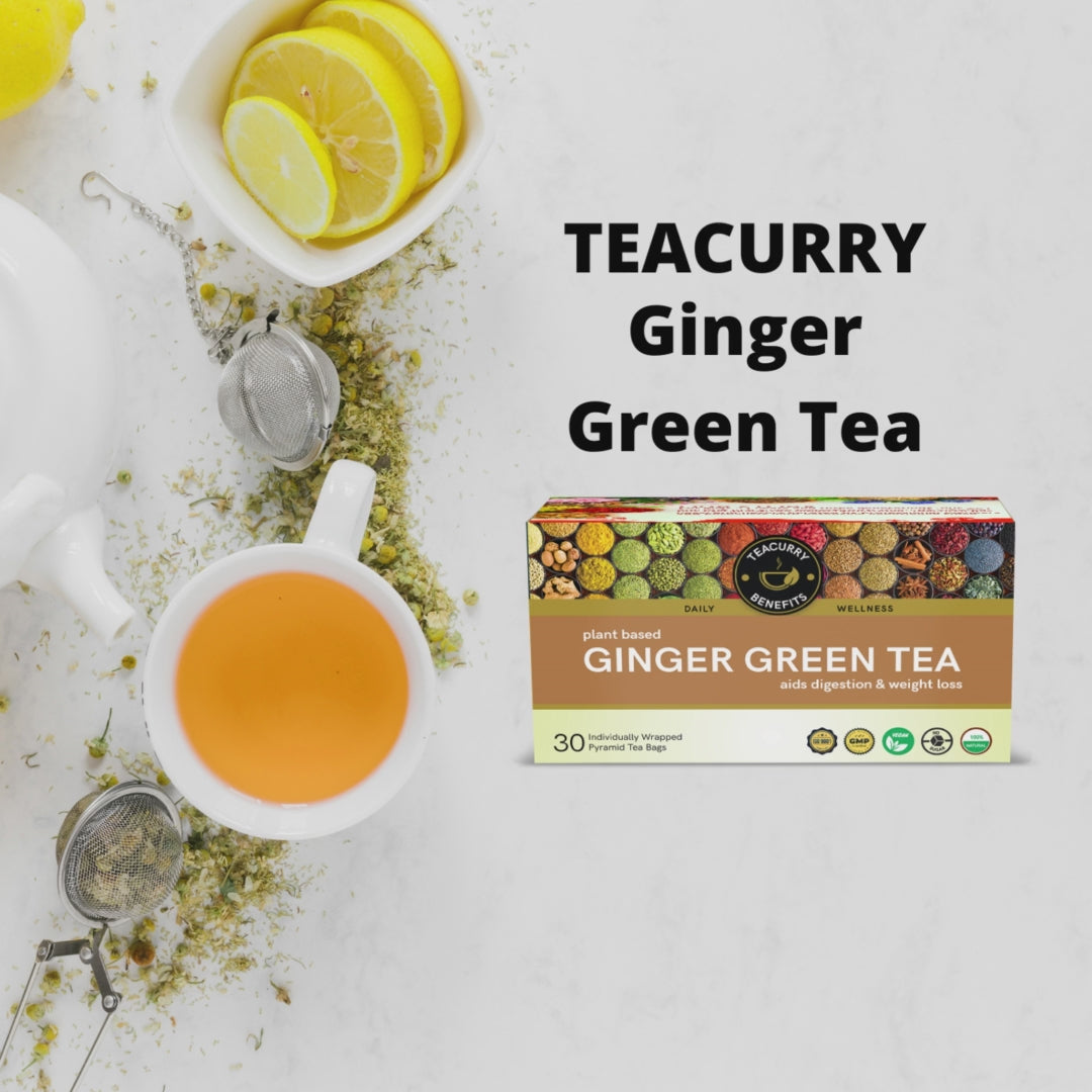 Teacurry Ginger Green Tea Video