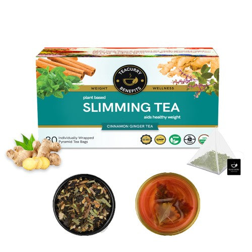 Teacurry Slimming Tea Box - natural tea for flat tummy - 3
