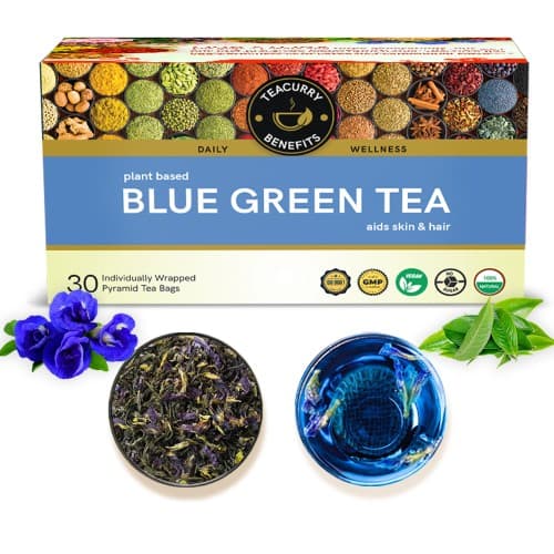 Teacurry Blue Green Tea box image