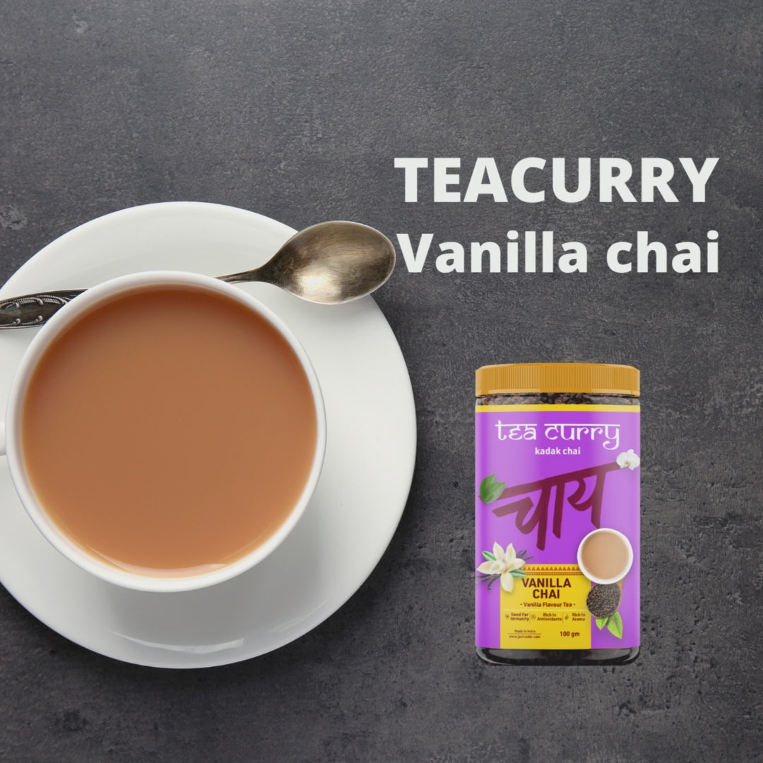 Teacurry vanilla Chai Video