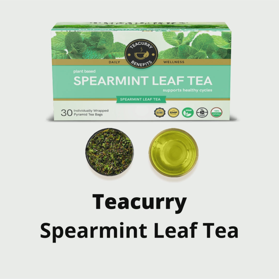 Buy Teacurry Spearmint Tea - Help In Balancing Hormones, Managing