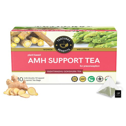 Teacurry AMH Support Tea For Women - amh suport tea - amh tea for fertility