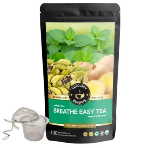 Breatheasy tea pouch with infuser