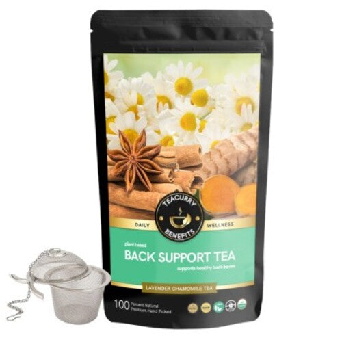 Teacurry Back Support Tea Pouch With Infuser