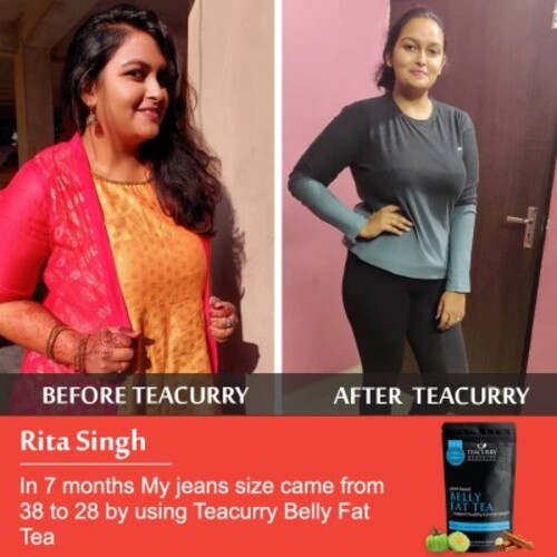 Teacurry Belly Fat Tea and Slimming Tea Combo used by Rita Singh