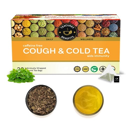 Teacurry Cough Cold tea box image 