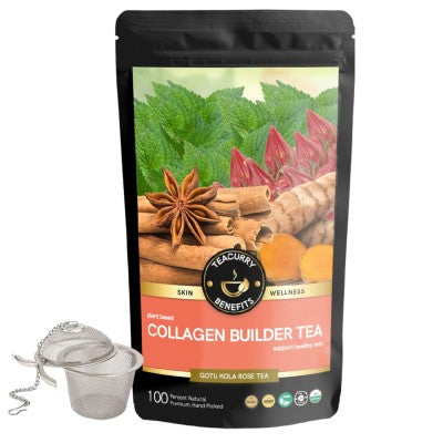 Teacurry Collagen Builder Tea Pouch with Infuser