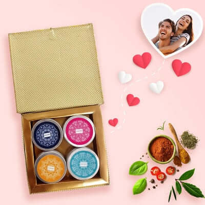 Teacurry Couple Wellbeing Gift Box Loose Tea