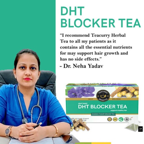 DHT Blocker Tea Recommended by Dr. Neha Yadav