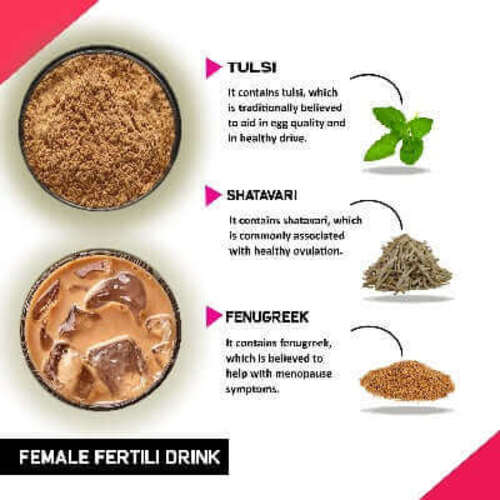 Ingredient image of female fertili drink mix image