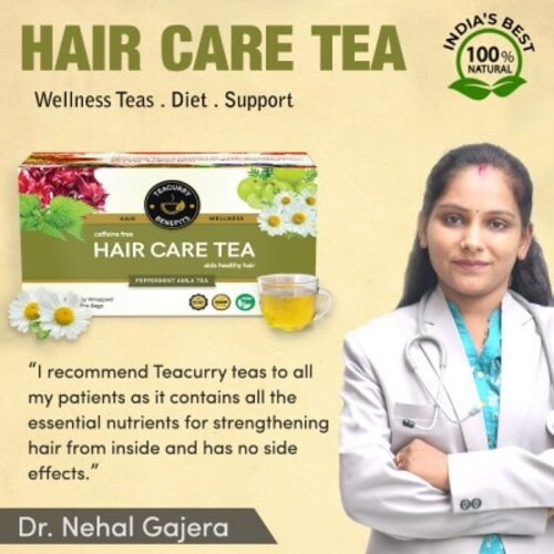 Hair Care tea Recommended by Dr. Naha Gajera