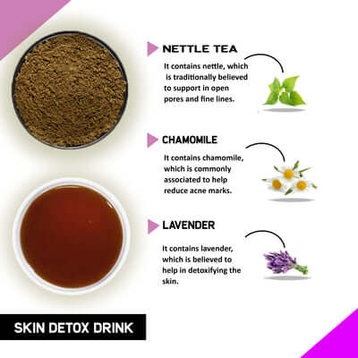 Justvedic Skin Detox Drink Mix Benefits and Ingredients