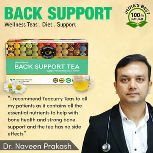 Back Support Tea Recommended by Dr. Naveen Prakash