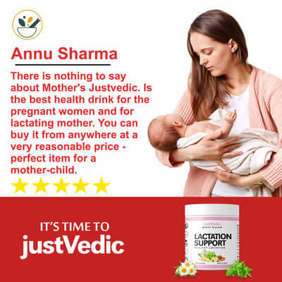 Justvedic Lactation Support Drink Use by Annu Sharma