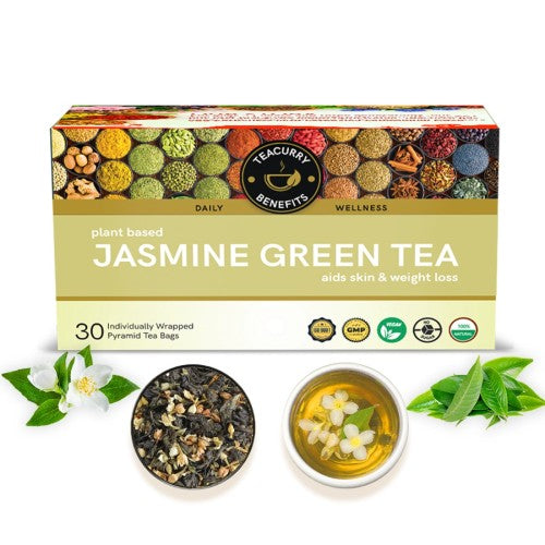 Teacurry Jasmine Green Tea Box