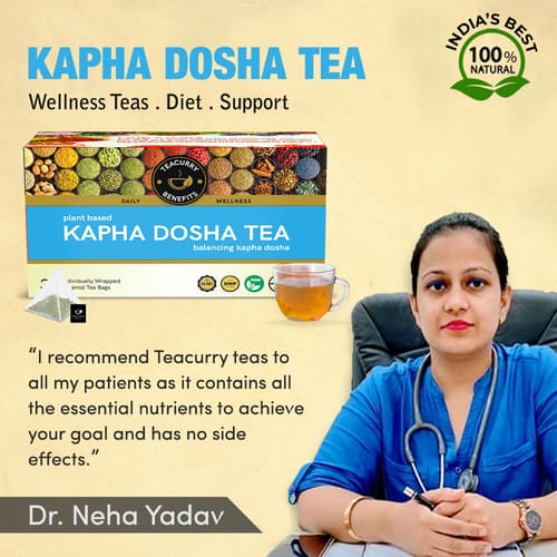 Teacurry Kapha Dosha Tea - Assisting In Maintaining Kapha Equilibrium