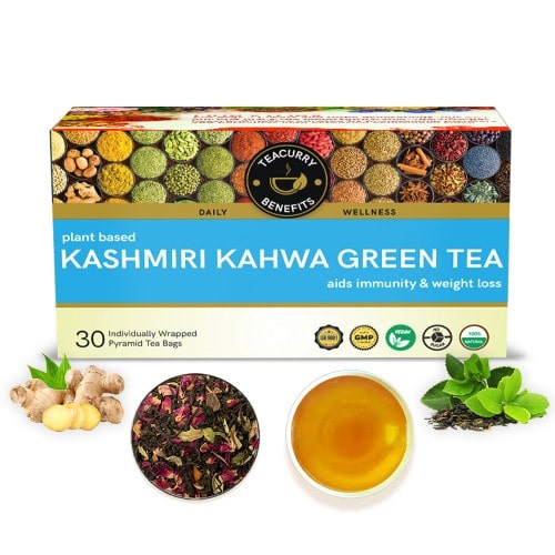 KASHMIRI KAHWA GREEN TEA box image