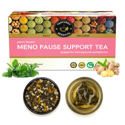 teacurry menopause support tea box main image