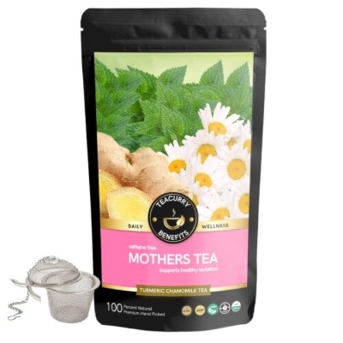 mothers tea pouch with infuser