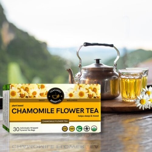 Chamomile Tea - Helps with Sleep, Sugar Levels and Relaxation