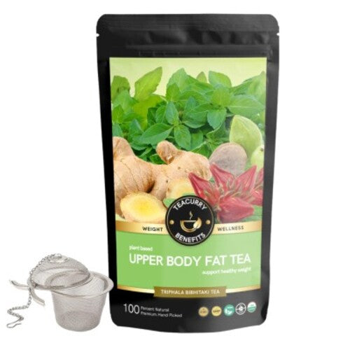 Upper body Fat tea pouch with infuser