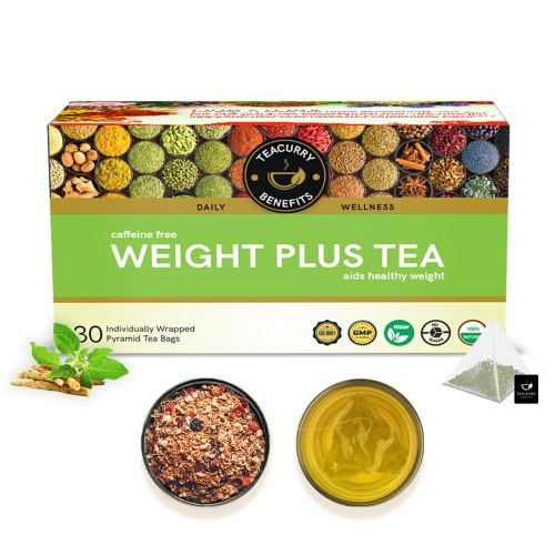 weight plus tea front image