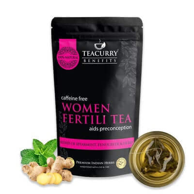 Teacurry Women Fertility Tea 1 Month pack