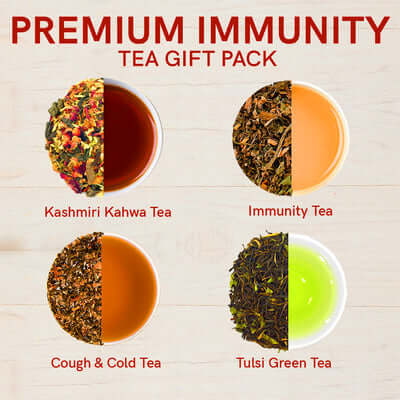 4 Teas in Premium Immunity Gift Box