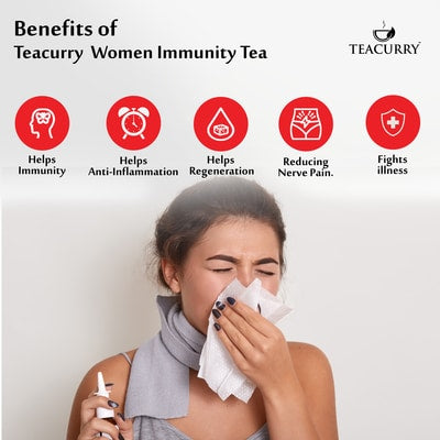 Teacurry Women Immunity Tea Benefit
