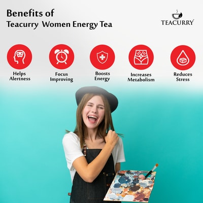 Teacurry Women Energy Tea Benefit