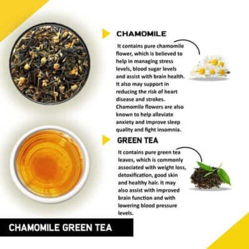 chamomile green tea ingredient image 