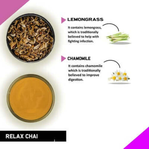 ingredient image of relax tea
