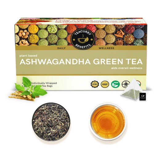 Teacurry Ashwagandha Green Tea Box
