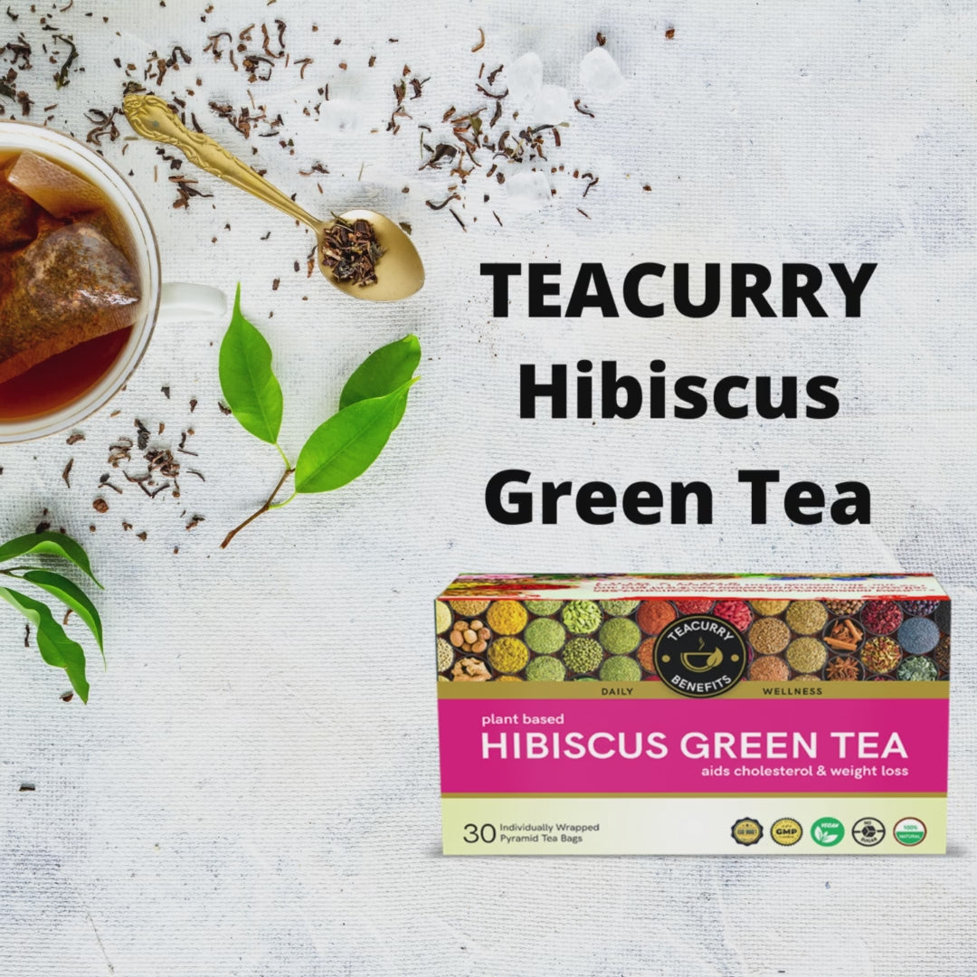 Teacurry Hibiscus Green Tea Video