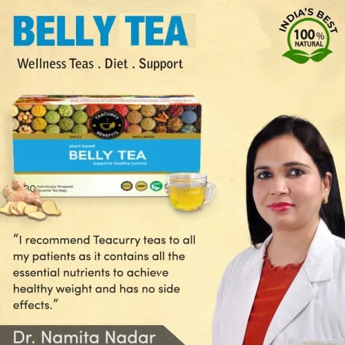 Teacurry Belly tea Approved by Dr. Namita Nadar