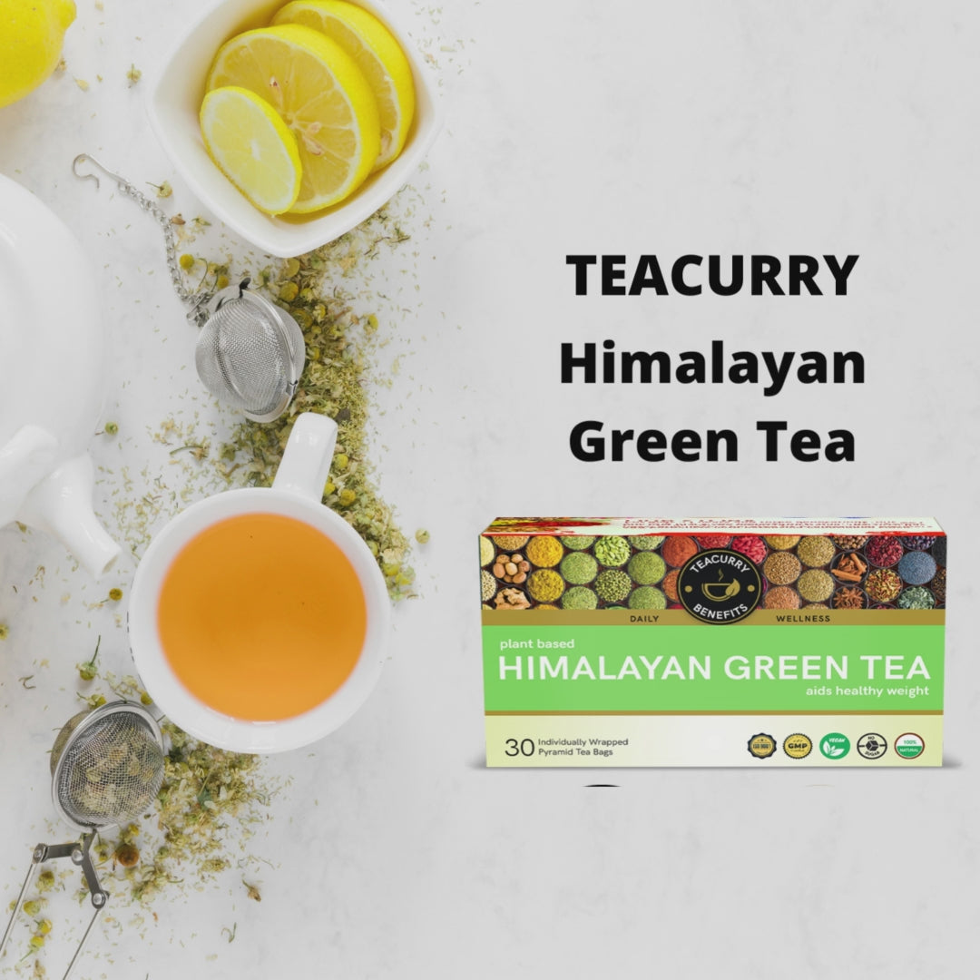 Teacurry Himalayan Green Tea Video - himalaya classic green tea - himalaya green tea benefits