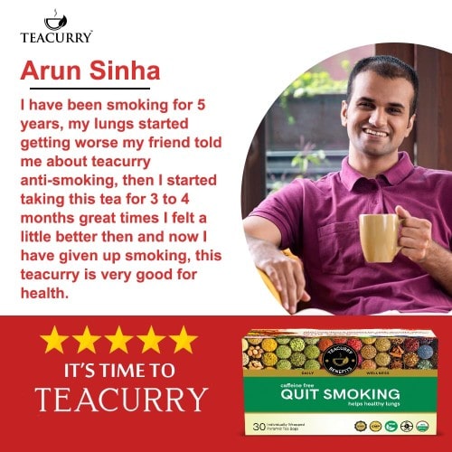 Quit Smoking Tea Review by Arun Sinha