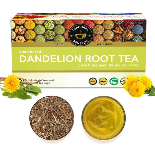 Dandelion Root Tea - Helps to Detox Body and Liver