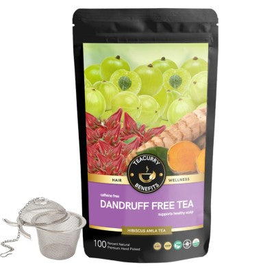 Teacurry Anti Dandruff Tea Pouch with Infuser