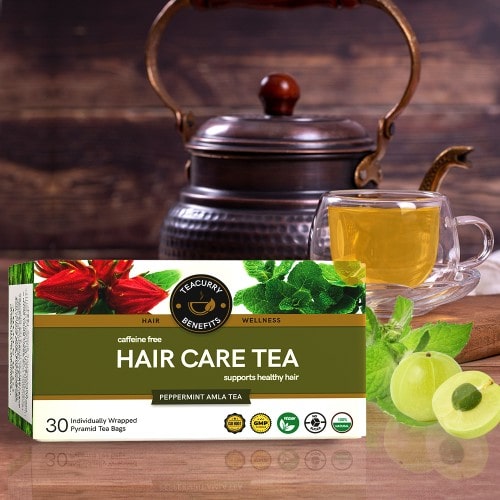 Hair care Tea front View