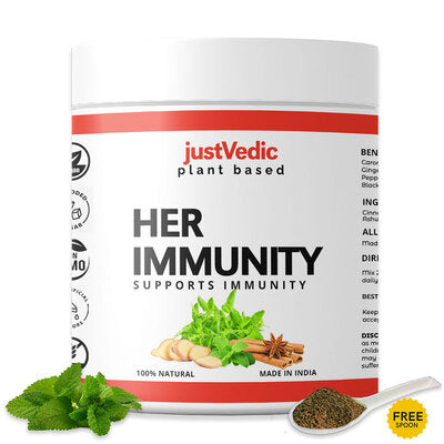 Justvedic Her Immunity Drink Mix Jar