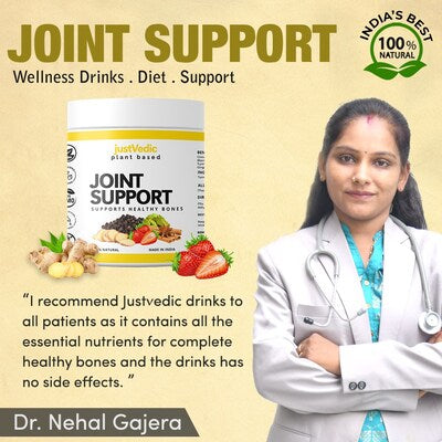 Justvedic Joint Support Jar Approved by Doctor Nehal Gajera