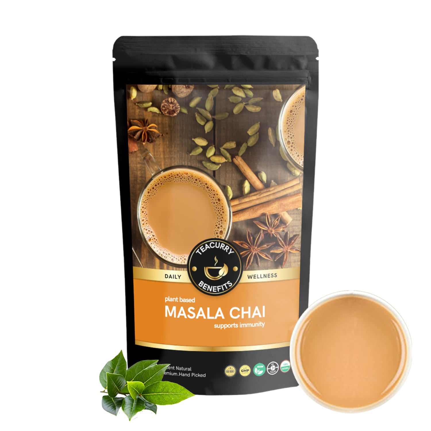 Teacurry Masala Chai Tea - Resistance, Common Cold, Aches In The Body