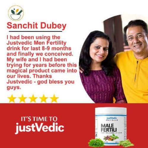 Snchit Dubey reviewed male fertility drink mix - drinks to increase fertility - man fertility booster drink