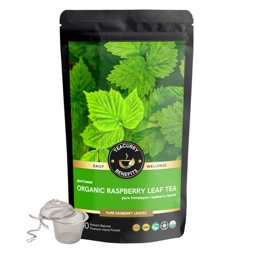 Organic Raspberry Tea - Help in Boosting Immune System, Managing Stress & Enhancing Digestive Function